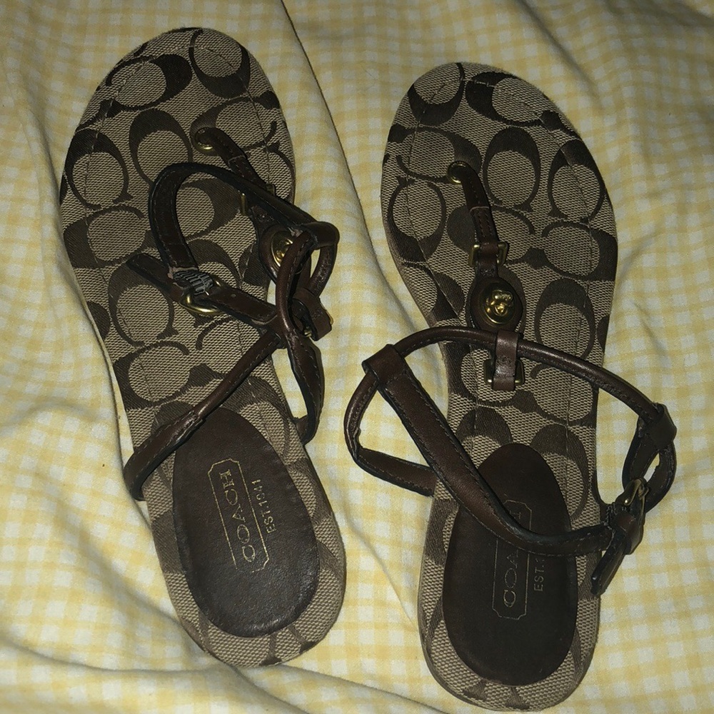 Coach sandals